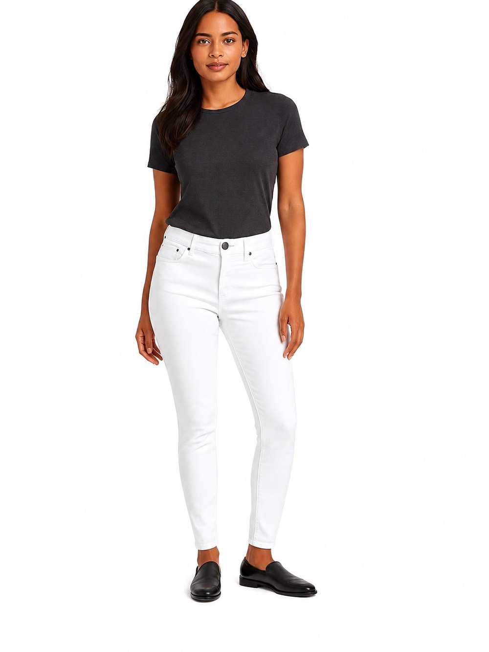 Buffalo David Bitton Daily White Mid Rise Skinny Jeans Women’s Size 32